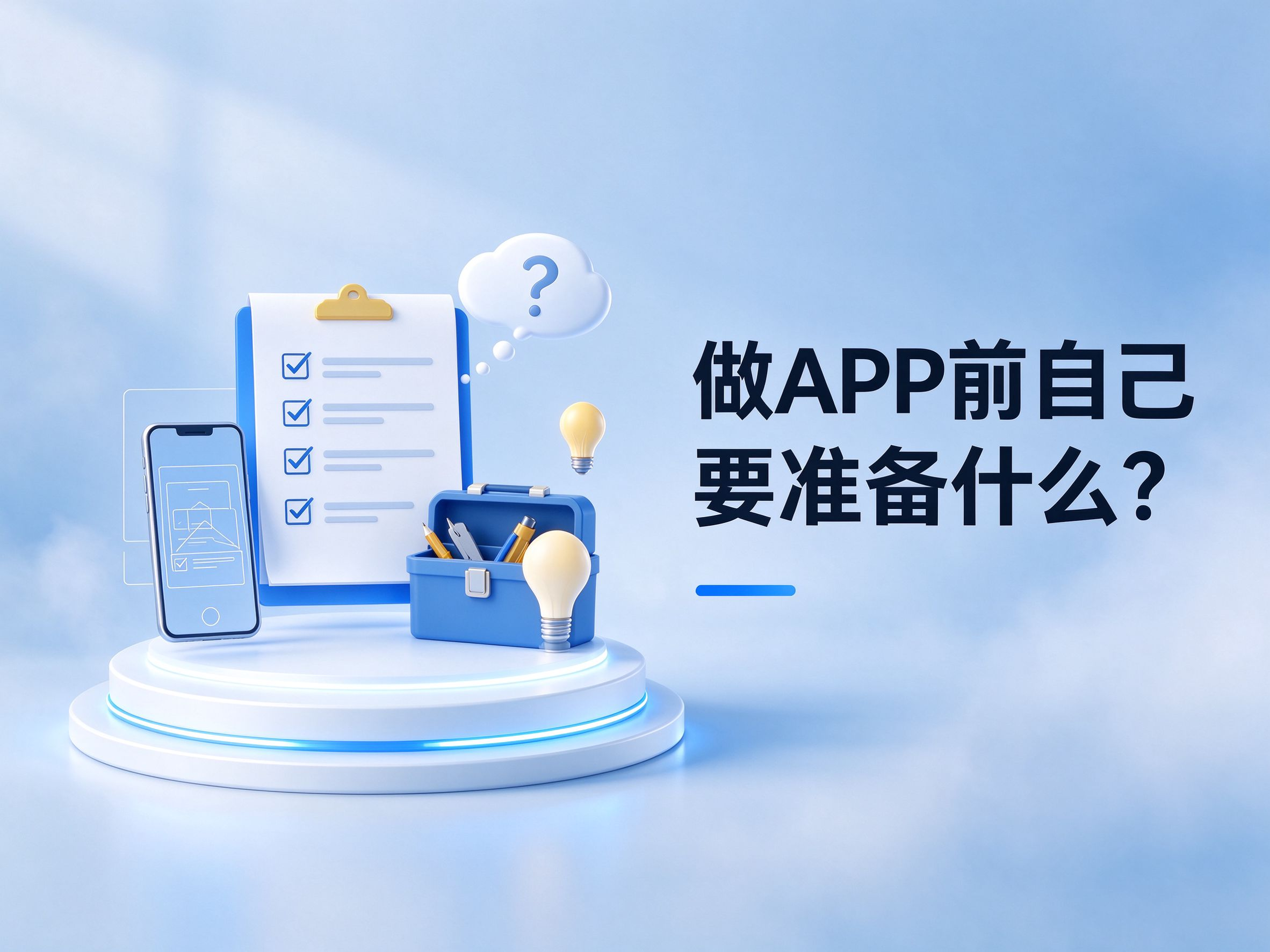 做 APP 前自己要准备什么?上海 APP 定制开发需求清单
