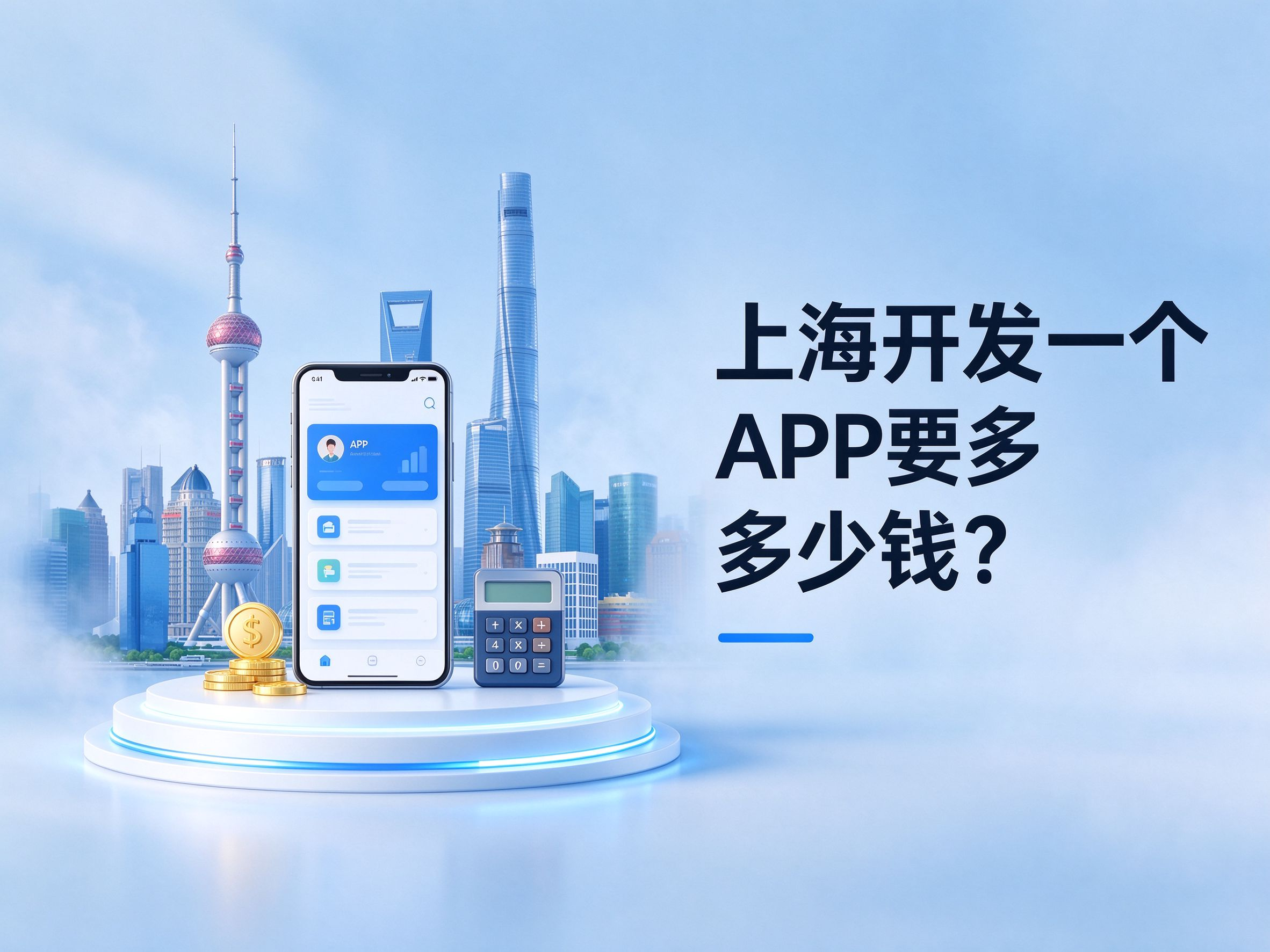 上海开发一个 APP 要多少钱?APP 定制开发费用与报价构成