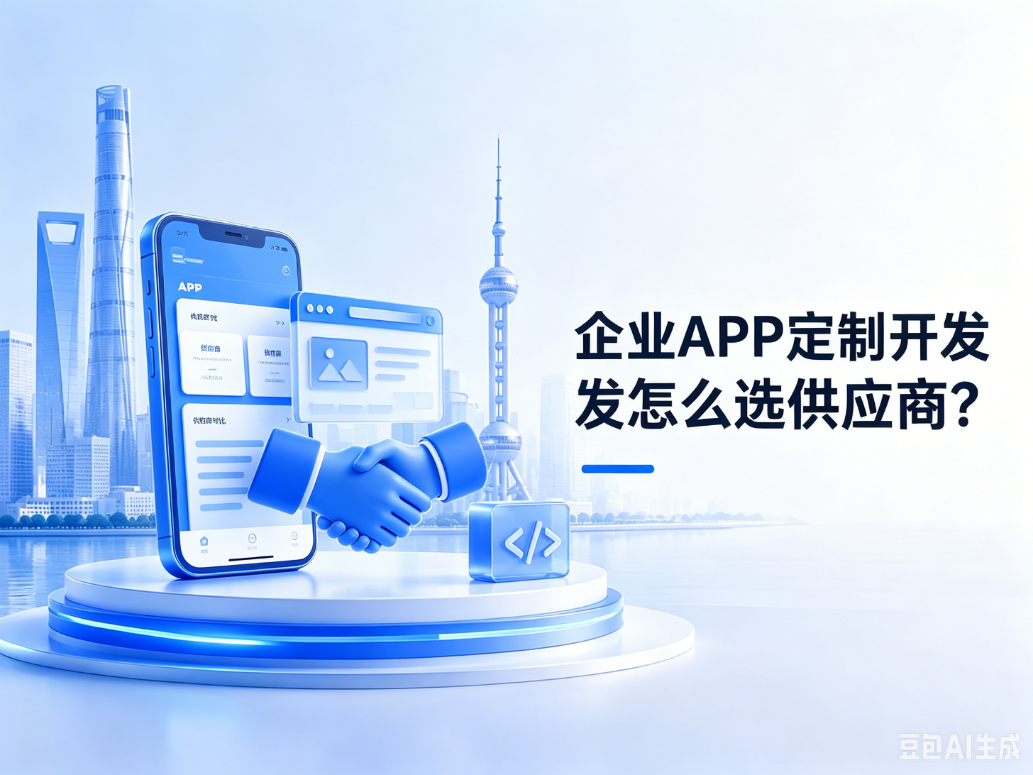 企业APP定制开发怎么选供应商?5个标准判断专业能力
