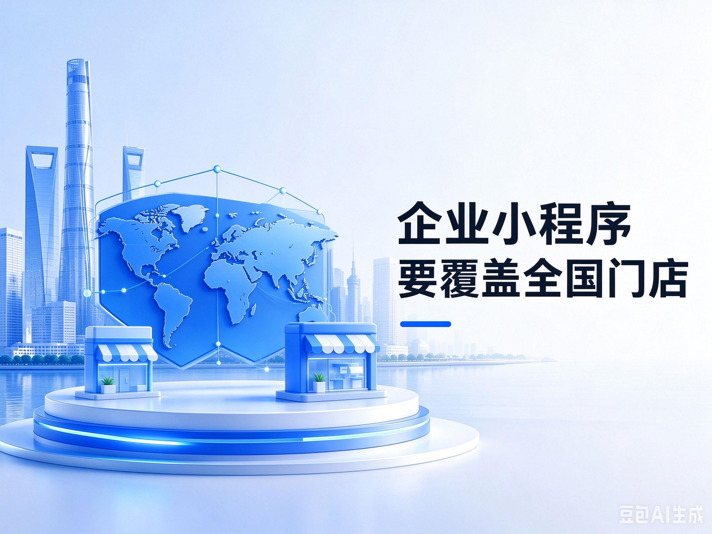 企业小程序要覆盖全国门店,会员与库存数据怎么打通?