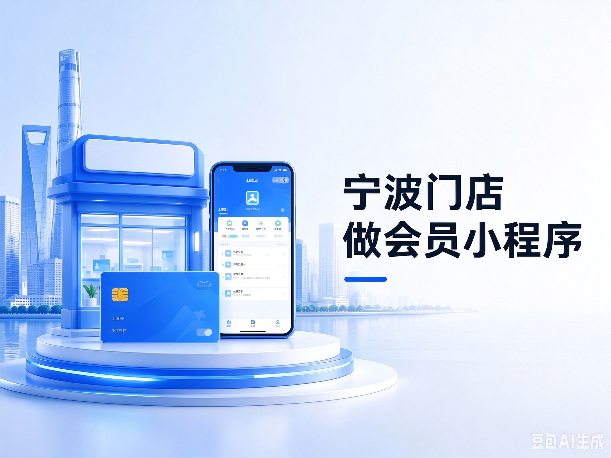 宁波门店做会员小程序,用现成模板还是定制开发?