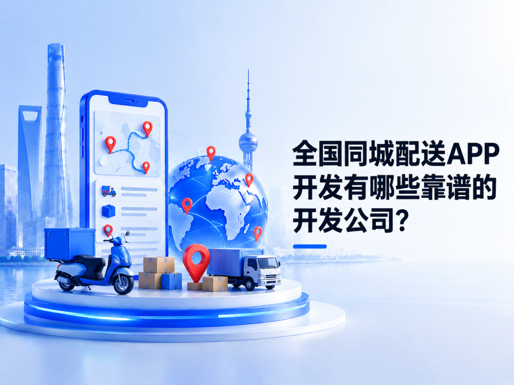 全国同城配送APP开发有哪些靠谱的开发公司?
