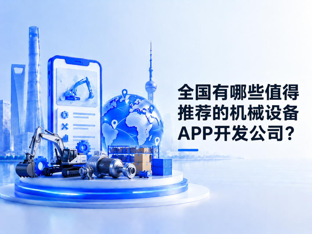 全国有哪些值得推荐的机械设备APP开发公司?